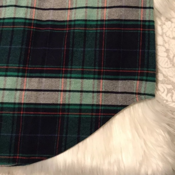 NEW J. Crew plaid shacket shirt jacket/zip up popover - Picture 6 of 8